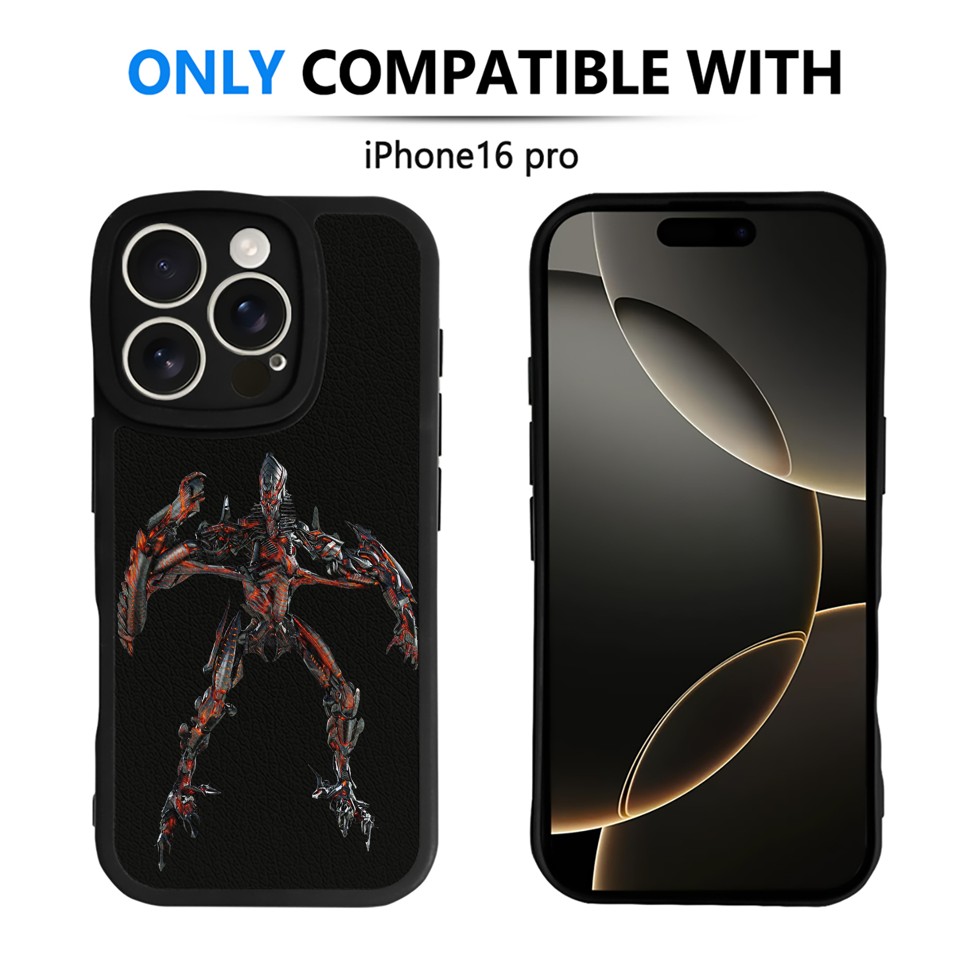 （画像用）  【iPhone 16シリーズ対応】シリコンスマホケース（レザー調） 材質：シリコン